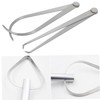 BUGUUYO 2pcs Outside Calipers Set Metric Calipers Sculpture Carving Tool