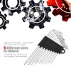 Allen Key 9 Pieces L-shape Wrench 804 Small Security Star