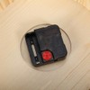 Fdit 23 cm Diameter Sauna Clock Wall Hanging Wooden Clock