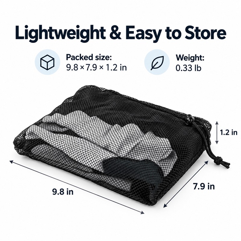 2 Pack Large Mesh Laundry Bags – 23.62 × 35.43
