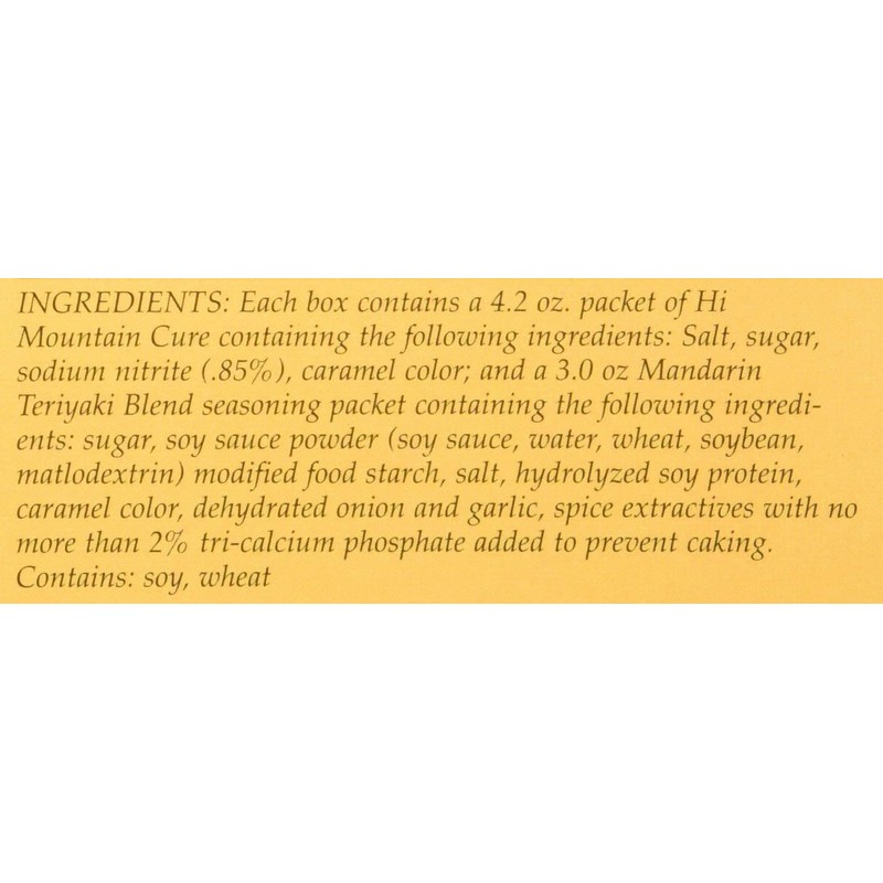 Hi Mountain Jerky Seasoning and Cure Kit | MANDARIN TERIYAKI