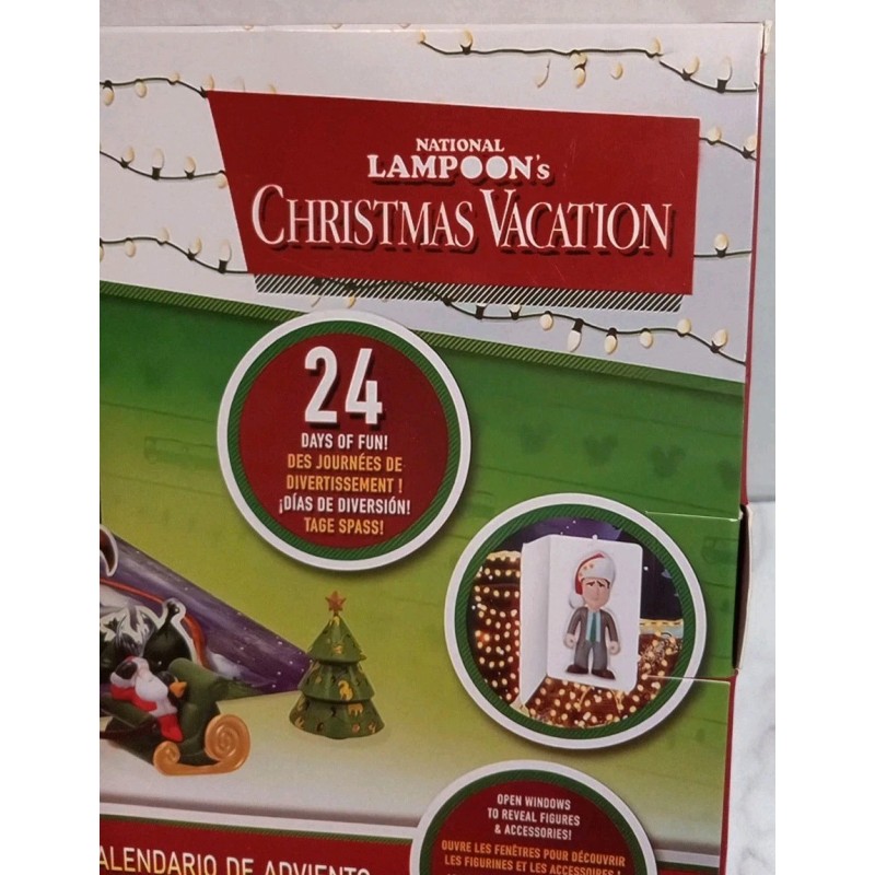 Jakks National Lampoons Christmas Vacation Advent Calendar New