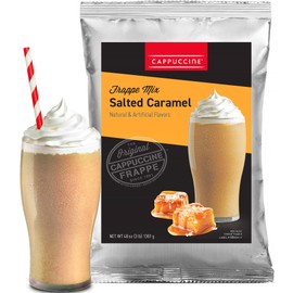 Cappuccine Frappe Mix (Salted Caramel), 3 Pound