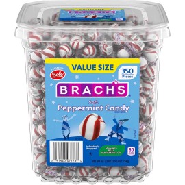 Candy Brach's Soft Peppermint Candy, 350 ct