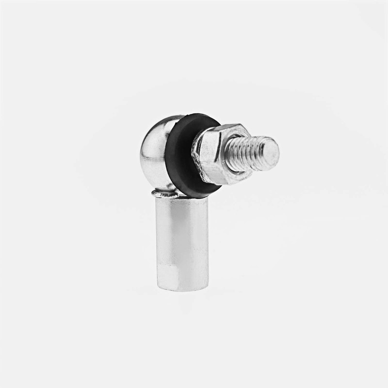 YINETTECH L Shape Ball Joint Rod Angle Joint 4-Piece Angle