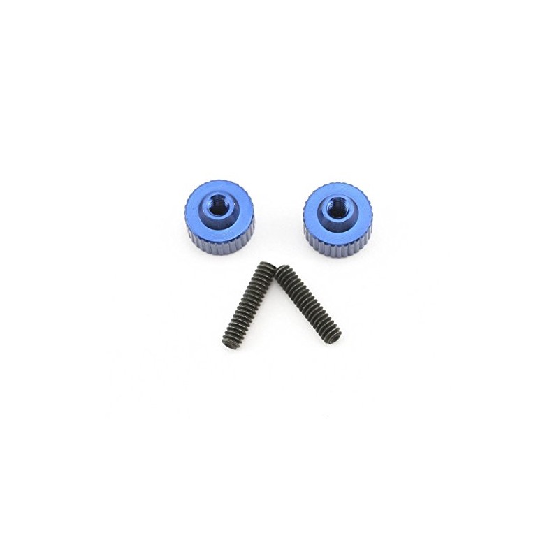 Team Associated 1787 Battery Strap Thumbscrews with Set Screws, Set