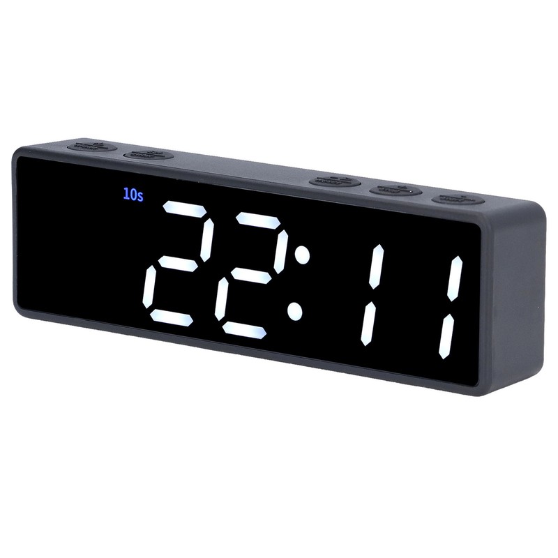 Training Timer LED Digital Timer Multifunctional Electronic Desktop Clock for