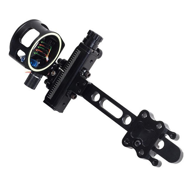 5 Pin Bow Sight Long Bar Wrapped Compound Bow Sight