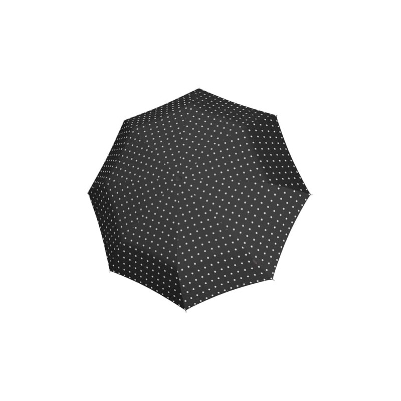 Knirps T.200 M Duomatic Pocket Umbrella Kelly Black, Black