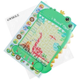 GWHOLE Potty Training Chart Dinosaur Potty Training Chart Potty Training Reward Chart Potty Chart for Toddlers Boys