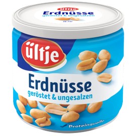 ültje Erdnüsse, geröstet, ohne Salz, Dose, 180g
