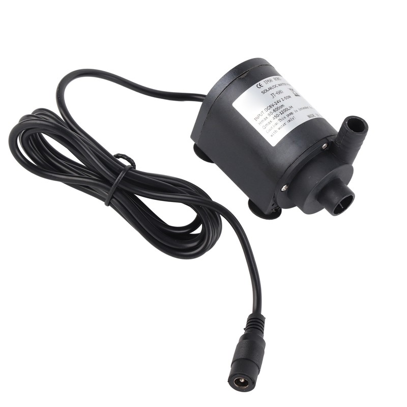 DC 24V 1000L/H Hot Water Circulation Pump Solar Brushless Motor