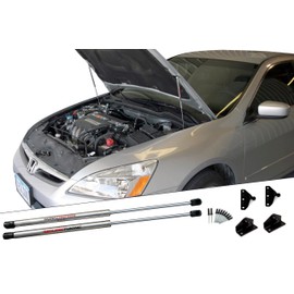 Redline Tuning 21-18002-03 Hood QuickLIFT Elite System Compatible with Honda Accord 2003-2007 (Stainless Steel Struts)