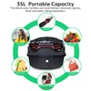 LESANM 35L Motorcycle Top Case, Motorcycle Daily Tail Box Trunk