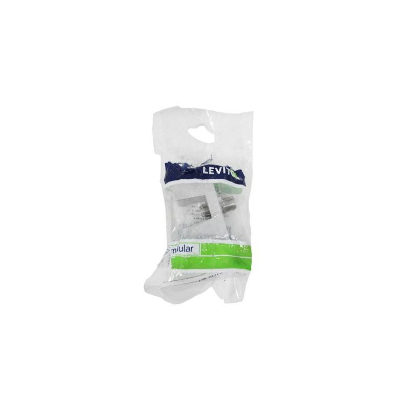 Leviton X03-TVMOD-00G Módulo Coaxial, Gris Modular, pack of/paquete de 1