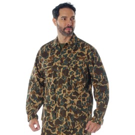Rothco X Bear Archery Fred Bear Camo BDU Shirt - Size X Large