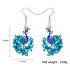 LONYOO Acrylic Peacock Gifts Aesthetic Peacock Earrings Elegant Tropical Bird