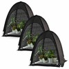 Porayhut Pop up Sunshade Cloth Pack of 3,Easy Open Crop