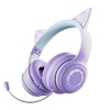 Bluetooth 5.1 Cat Ear Headphone, Cat Headset, Headphones, LED Included,