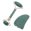 Double Head Roller Massager Facial Body Gua Sha Scraping Board