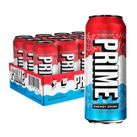PRIME Energy DRIPSCICLE, Sugar Free Energy Drink, 200mg Caffeine and 355mg of Electrolytes for Hydration, Low Calorie, Vegan, Gluten Free, 16 Fluid Ounce, 12 Pack