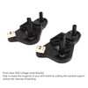 2 Pcs Front Gear Shift Linkage Lever Bracket 6R0711202 Gearshift