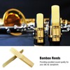 LADE 10Pcs Bamboo Reeds Strength 2.5 for Alto bE Sax