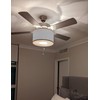 FANTASTIC SHADE CLIPS Ceiling Fan Drum Shade Kit - 100%