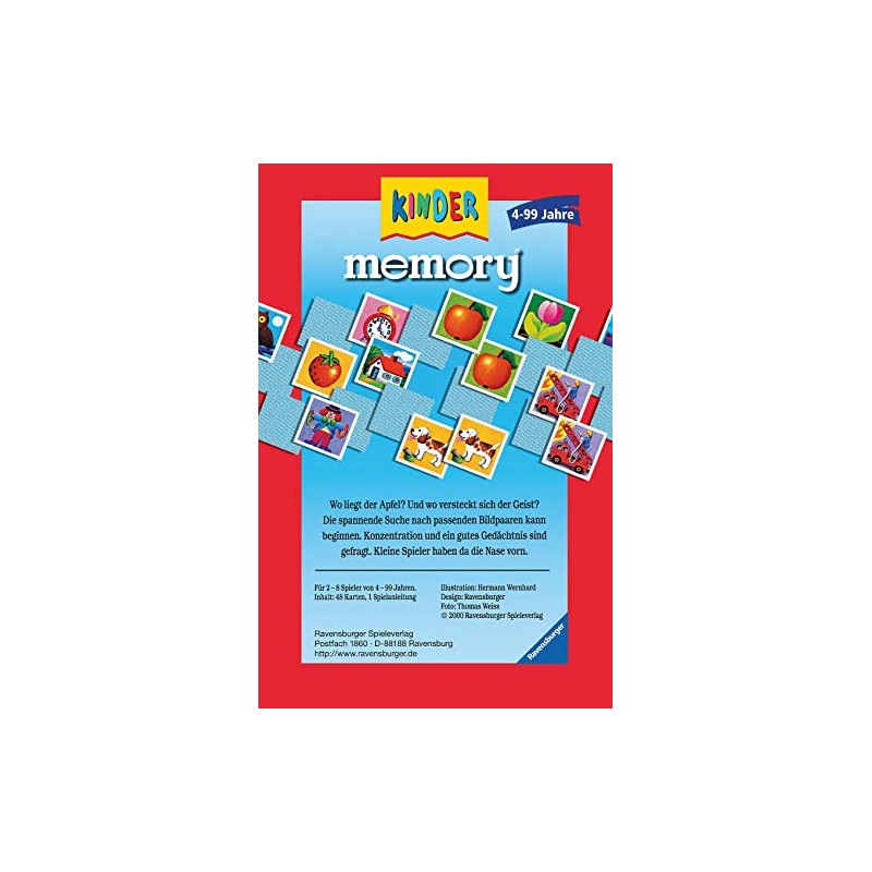 Ravensburger Memory® Children's Gift Games 23103