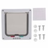 Size S 4 Way Lockable Pet Cat Small Dog Flap