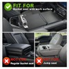 Muslogy Center Console Armrest Cover Compatible with Ford F-150 F150
