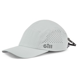 Gill Verso Sailing Cap - Lightweight, Wicking & UPF 50+ Sun Protection (Grey)