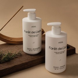 Aidel Shampoo + Treatment Seborrheic Scalp Itchy Recommended 2 Type Set Shampoo + Treatment Shampoo + Treatment / 에이델 샴푸 + 트리트먼트 지루성두피 가려움 추천 2종 SET 샴푸+트리트먼트 샴푸+트리트먼트