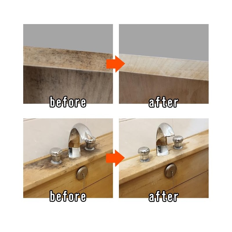 A comfortable life: Clean in just a few seconds. Mold
