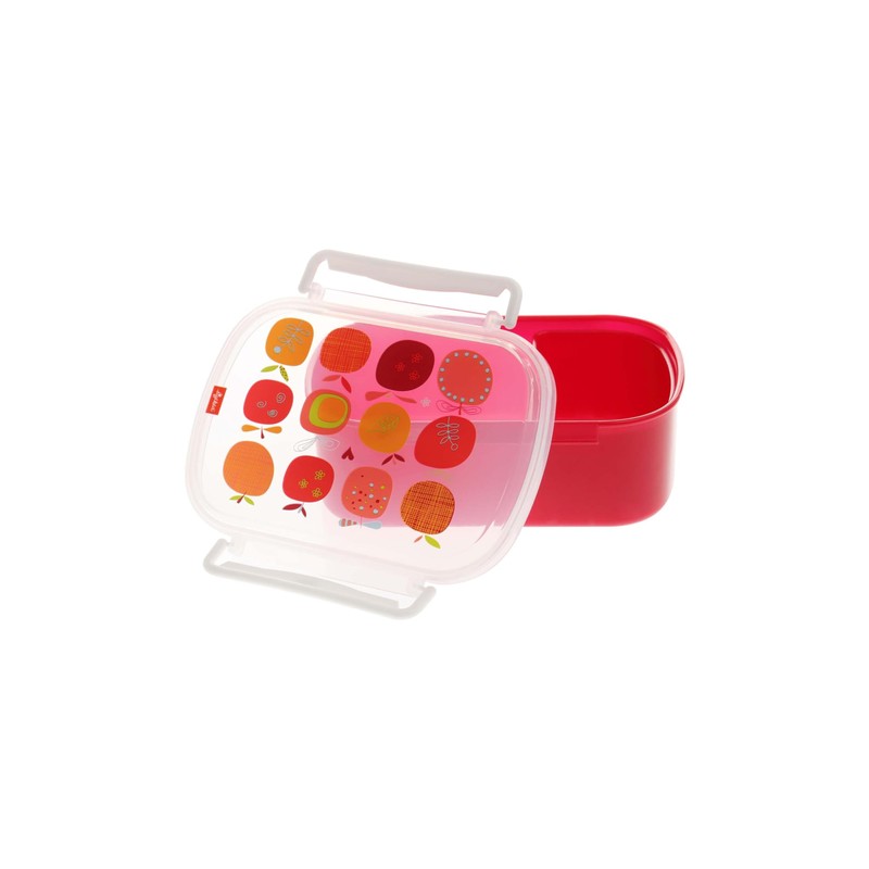 SIGIKID 24738 Brotzeitbox Apfelherz Lunchbox BPA-frei Mädchen Lunchbox empfohlen ab