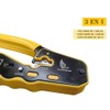 Pinza Crimpadora 3 en 1 Cortadora Peladora Cable Ponchadora RJ45
