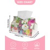 DXTREU Tissue Box Cover, Leather Tissue Box Holder Fashion Tissue