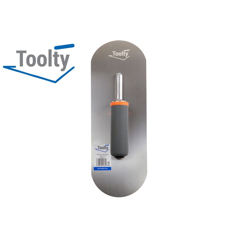 Toolty Heavy Duty Stainless Steel Pool Trowel - Concrete Finishing