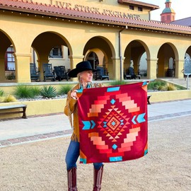 Cowtown Wild Rags Premium 100% Silk Scarf Wild Rags for Men & Women - Cowboy Rag Bandana Western Neckerchief Fashion Scarves