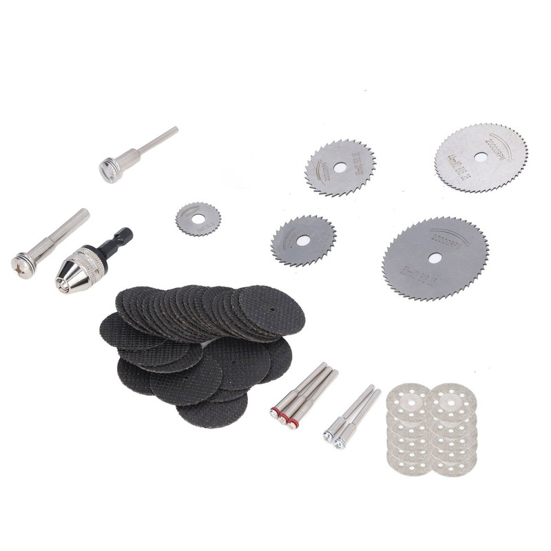 60Pcs Cutting Wheel Circular Saw Blade Grinding Tool Set Kit