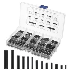 Bczhieulw 550-piece tension pin assortment, split pins assortment, locking pin - sizes M1.5 to M6, robust for various applications