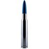VMS Racing 50 Cal Caliber CHROME BLUE TIP BULLET ANTENNA