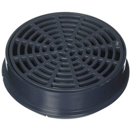 Soux Chief 841-2P Drain Quad PVC Poly Strainer for Floor Drainage, 2 x 3