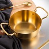 Korea Ramen Pot Stainless Steel Double Handle Fast Heating Ramen