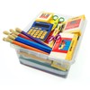 School Smart Sturdy Plastic Storage Tray, Multifunctional Design for Classroom,