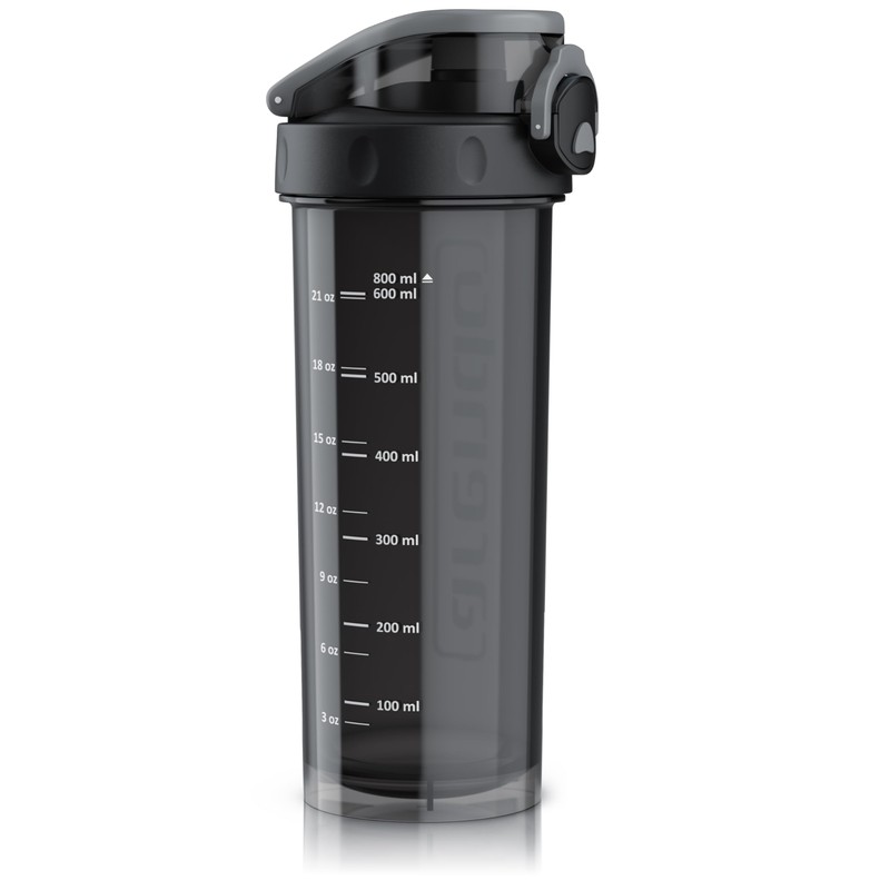 Arendo - Protein Shaker - 800 ml - Removable Lid