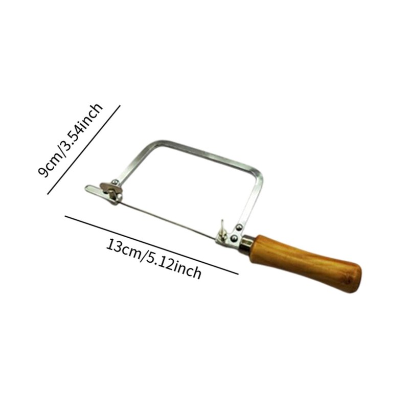 yuksok Jewelers Saw Frame Coping Saw Wooden Handle Hand Tool