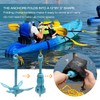 BocBoz Kayak Anchor Boat Anchor for Kayaks, Canoes, SUP Paddle