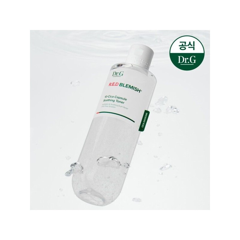 Dr.G [Dr. G] Red Blemish 10-Cica Capsule Soothing Toner 300ml