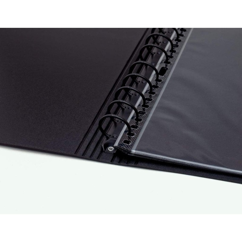 Itoya Art Profolio Multi-Ring Refillable Binder, 8.3 X 11.7 inches,